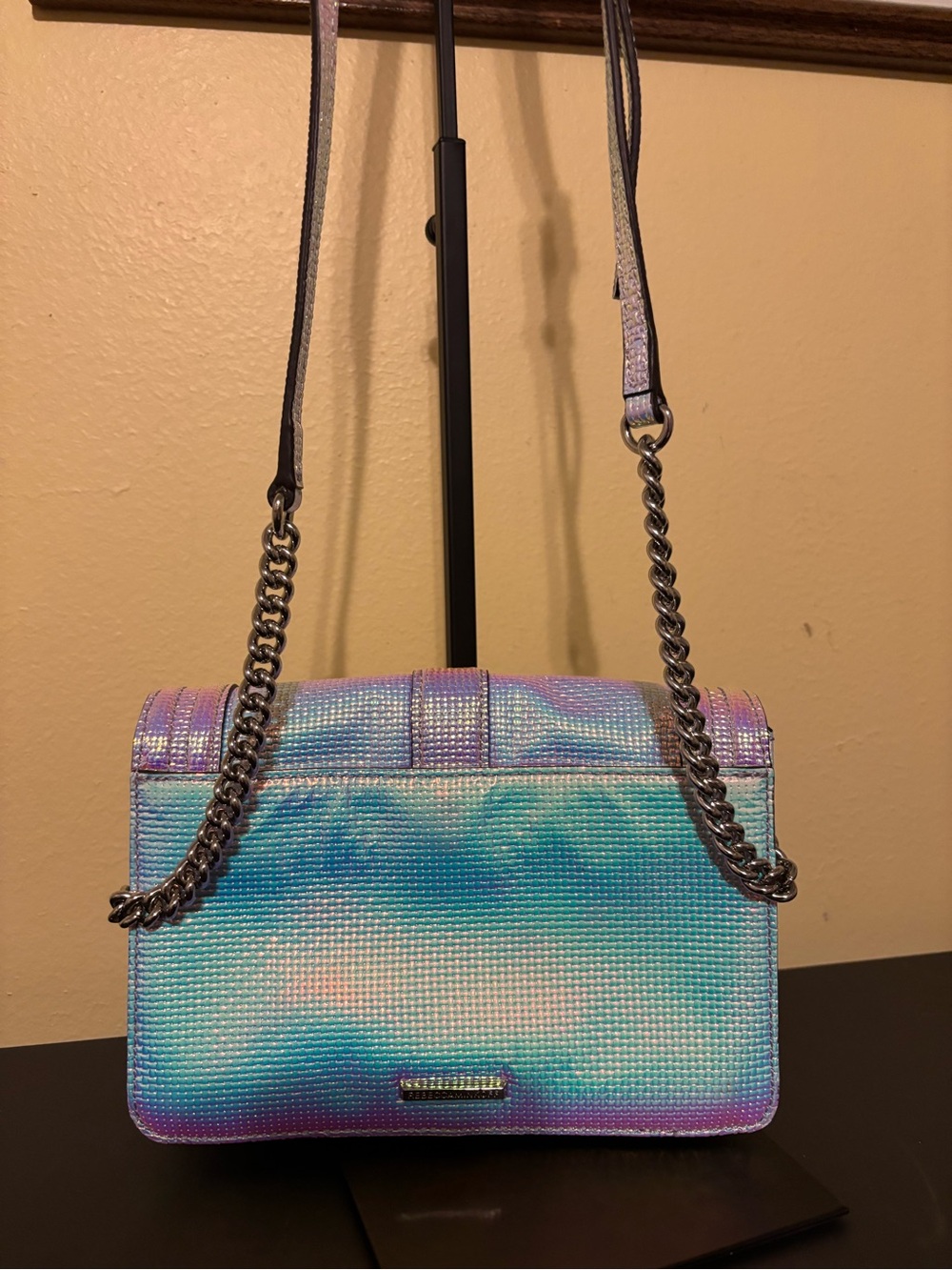 REBECCA MINKOFF  Crossbody Shoulder Bag Iridescent RARE! - Picture 2 of 7